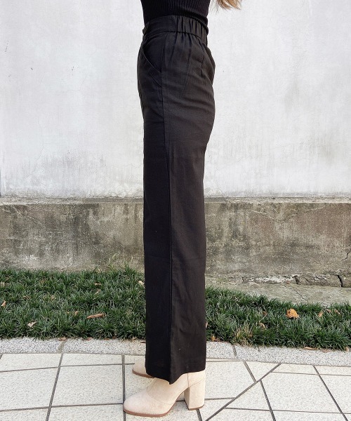 esutoreja(エストレジャ)の「センターステッチカラーストレートパンツ(その他パンツ・レディース・オレンジ/ブラック/イエロー・S/M)」の22枚目の写真