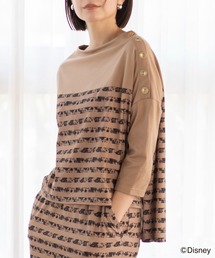EUCLAID | 【DISNEY】ミッキー/ボーダー柄カットソー(Tシャツ/カットソー)
