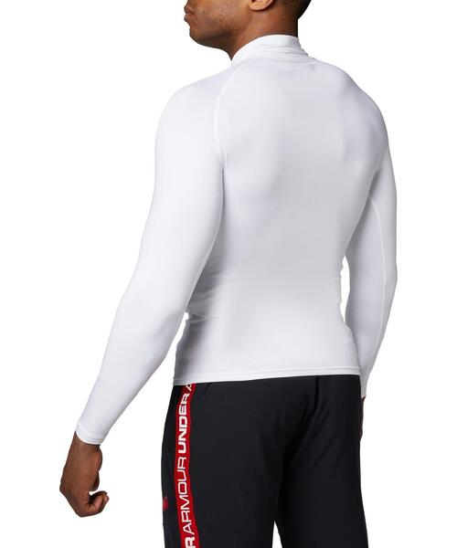 UNDER ARMOUR(アンダーアーマー)の「UAコールドギアアーマー コンプレッション ロングスリーブ モック(ベースボール/メンズ)(Tシャツ/カットソー・メンズ・ブラック/ホワイト/ネイビー/レッド/ブルー・XL/L/M/S/3XL/XXL)」の6枚目の写真