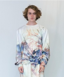 Wizzard（ウィザード）の「wizzard/ウィザード/PRINT FAB  SWEAT（スウェット・メンズ）」