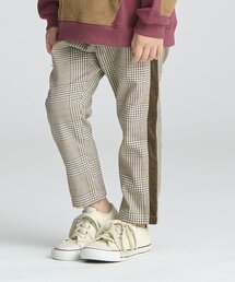 BREEZE | サイドラインチェックパンツ 10分丈(その他パンツ)