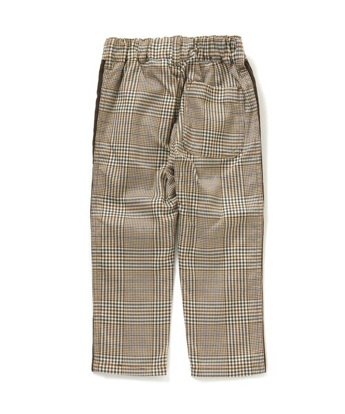BREEZE（ブリーズ）の「サイドラインチェックパンツ 10分丈（その他パンツ・キッズ・ブラック/レッド/ベージュ・90/140/110/150/120/100/130）」の12枚目の写真