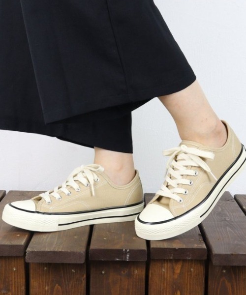 Dedes(デデス)の「Dedes / オーセンティック ローテクスニーカー バルカナイズド製法(6307)(スニーカー・レディース・ネイビー/レオパード/パイソン/その他/ブラック/ベージュ/ブラック×ブラック/グレー/ゼブラ/ホワイト・37/40/42/35/39/44)」の5枚目の写真