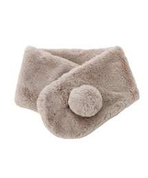 Catherine Cottage | ポンポンファーマフラー　L(マフラー)