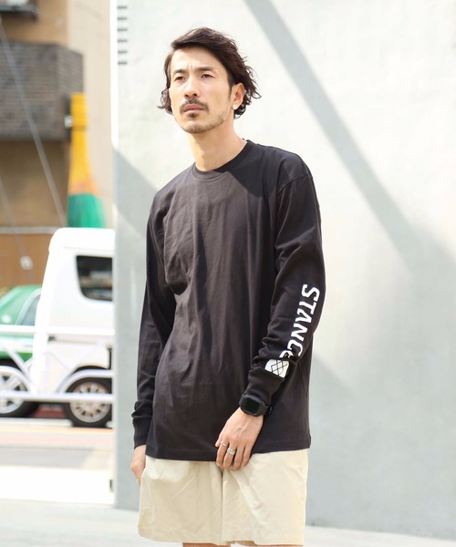 STANCE(スタンス)の「【STANCE / スタンス】ICON LS / ロングスリーブTシャツ / ユニセックス(Tシャツ/カットソー・メンズ・ブラック・SMALL/MEDIUM/LARGE/X-LARGE)」の1枚目の写真