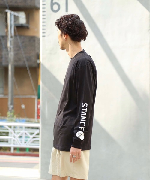STANCE(スタンス)の「【STANCE / スタンス】ICON LS / ロングスリーブTシャツ / ユニセックス(Tシャツ/カットソー・メンズ・ブラック・SMALL/MEDIUM/LARGE/X-LARGE)」の5枚目の写真