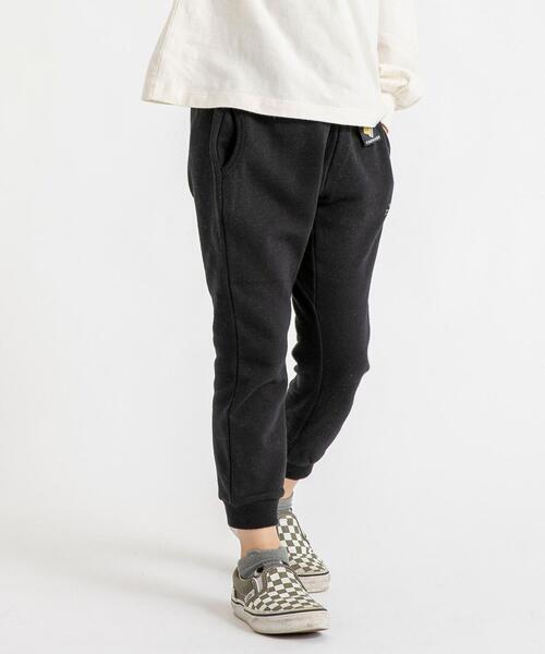 coen（コーエン）の「【coen キッズ】裏毛クライミングスウェットパンツ（スウェットパンツ・キッズ・ライトグレー/ブラック・100/110/120/130）」の2枚目の写真