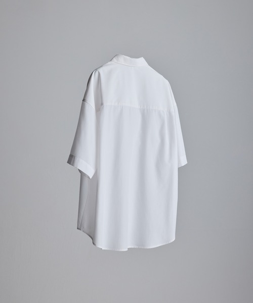 WYM LIDNM（ウィム バイ リドム）の「半袖シャツ（シャツ/ブラウス・メンズ・グレー・S）」の8枚目の写真