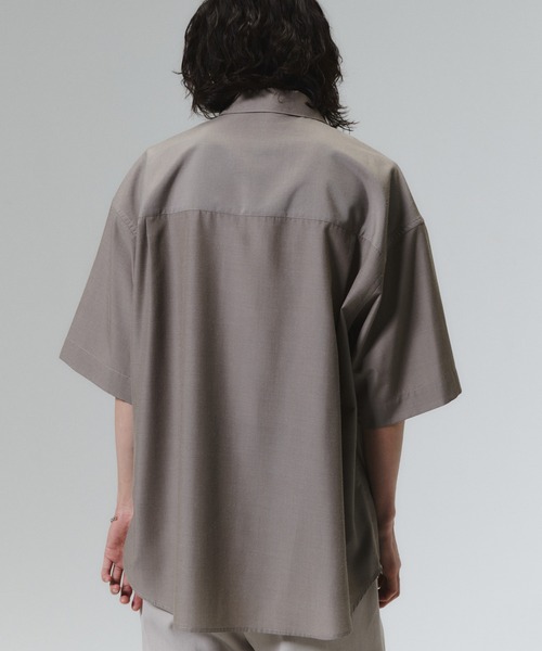 WYM LIDNM（ウィム バイ リドム）の「半袖シャツ（シャツ/ブラウス・メンズ・グレー・S）」の12枚目の写真