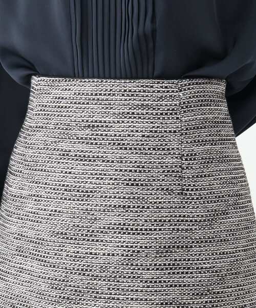 OPAQUE.CLIP（オペークドットクリップ）の「◆DELEGANTツイードタイトスカート【WEB限定サイズ】（スカート・レディース・ブラック系3/ベージュ系3・34/40/38/36/42）」の10枚目の写真