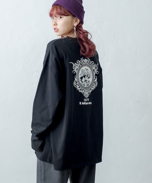 RASVOA(ラスボア)の「Bee ロンT(Tシャツ/カットソー・レディース・ブラック/オフホワイト・FREE)」の7枚目の写真