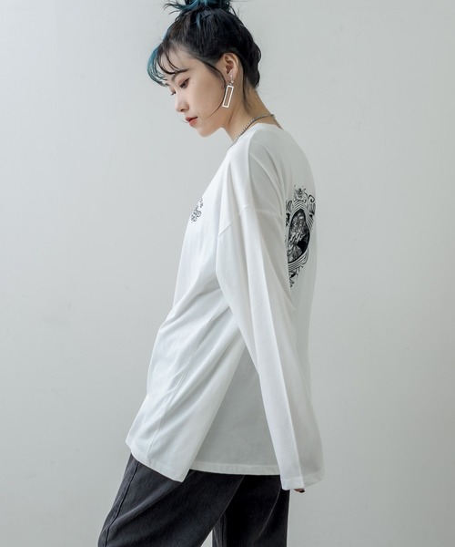 RASVOA(ラスボア)の「Bee ロンT(Tシャツ/カットソー・レディース・ブラック/オフホワイト・FREE)」の15枚目の写真