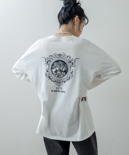 RASVOA(ラスボア)の「Bee ロンT(Tシャツ/カットソー・レディース・ブラック/オフホワイト・FREE)」の18枚目の写真