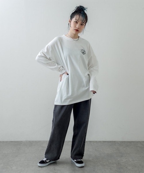 RASVOA(ラスボア)の「Bee ロンT(Tシャツ/カットソー・レディース・ブラック/オフホワイト・FREE)」の21枚目の写真