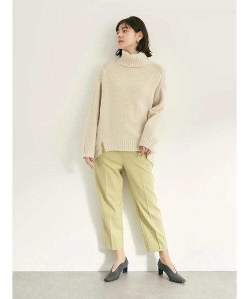 YECCA VECCA（イェッカヴェッカ）の「・ツイルイージーパンツ＊（その他パンツ・レディース・チャコールグレー/イエロー/ラベンダー・S/M）」の14枚目の写真