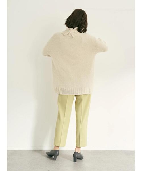 YECCA VECCA（イェッカヴェッカ）の「・ツイルイージーパンツ＊（その他パンツ・レディース・チャコールグレー/イエロー/ラベンダー・S/M）」の18枚目の写真