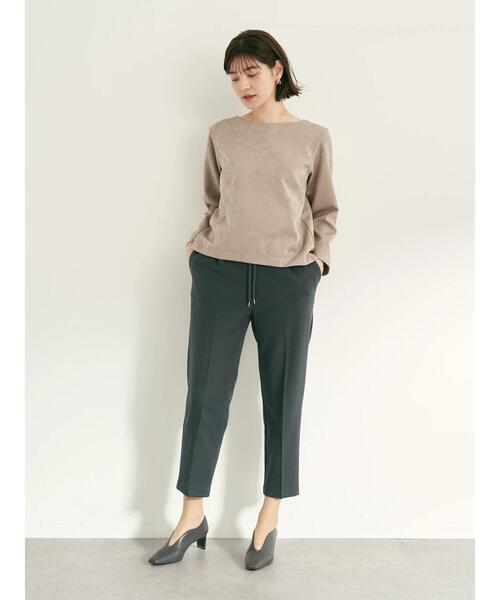 YECCA VECCA（イェッカヴェッカ）の「・ツイルイージーパンツ＊（その他パンツ・レディース・チャコールグレー/イエロー/ラベンダー・S/M）」の19枚目の写真