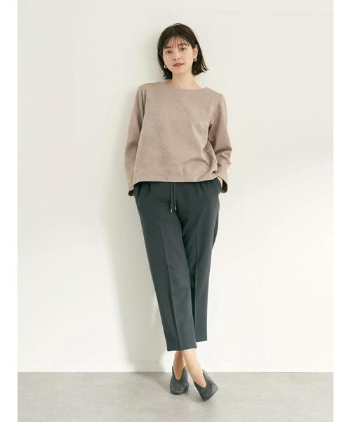 YECCA VECCA（イェッカヴェッカ）の「・ツイルイージーパンツ＊（その他パンツ・レディース・チャコールグレー/イエロー/ラベンダー・S/M）」の20枚目の写真