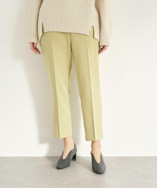 YECCA VECCA（イェッカヴェッカ）の「・ツイルイージーパンツ＊（その他パンツ・レディース・チャコールグレー/イエロー/ラベンダー・S/M）」の3枚目の写真
