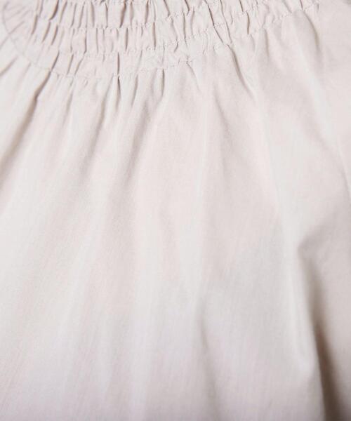 UNITED ARROWS（ユナイテッドアローズ）の「＜UNITED ARROWS＞シャーリング ハイネック ブラウス B†（シャツ/ブラウス・レディース・ホワイト/ライトグレー/ブラック・FREE）」の11枚目の写真