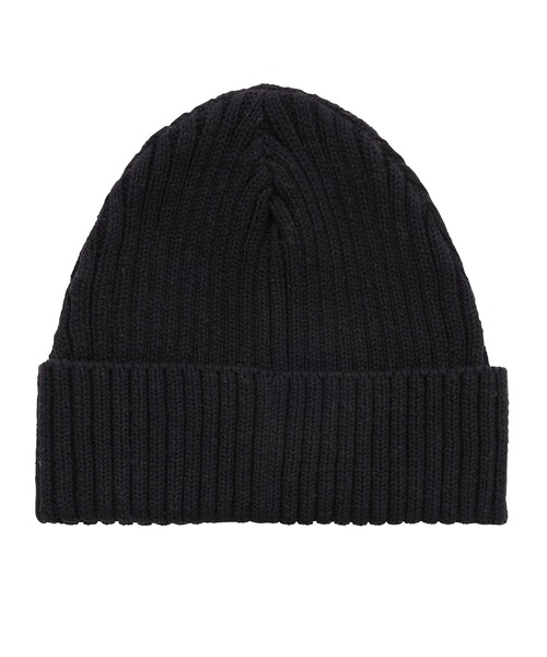 X-girl（エックスガール）の「STRIPED KNIT CAP（ニットキャップ/ビーニー・レディース・マルチ/ブラック/ブルー・ONE SIZE）」の9枚目の写真