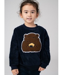 Design Tshirts Store graniph（デザイン　ティーシャツ　ストア　グラニフ）の「イナイイナイベア｜キッズボアフリーススウェット（スウェット・キッズ）」