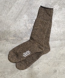 THING FABRICS（シングファブリックス）の「【THING FABRICS】シングファブリック CASHMERE PILE SOX (WHITE)（ソックス/靴下）」