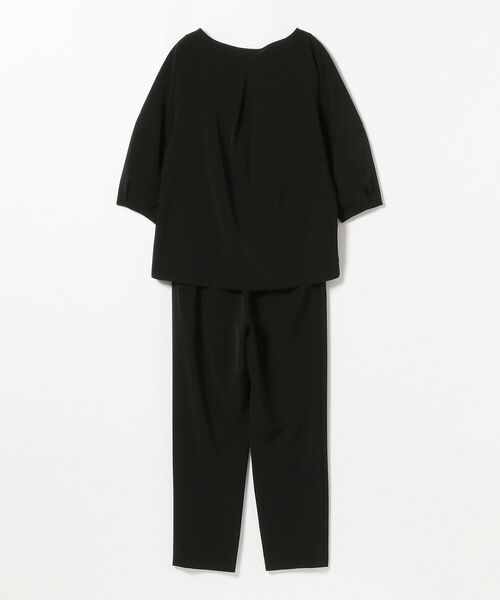 B:MING by BEAMS(ビーミングバイビームス)の「B:MING by BEAMS / ストレッチ ロングスリーブ セットアップ 22SS-P(セットアップ・レディース・ブラック/ライトブラウン/ミント・SMALL/MEDIUM/LARGE)」の4枚目の写真