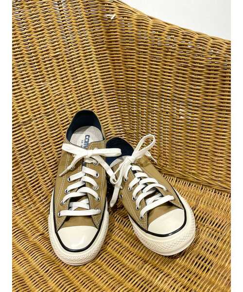 CONVERSE(コンバース)の「【Ca】ALL STAR US 64 MP OX(スニーカー・レディース・ベージュ/ネイビー・23.5/22.5/24.5)」の3枚目の写真