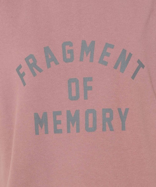 mysty woman（ミスティウーマン）の「アーチカレッジロゴスウェット 267457（スウェット・レディース・オフホワイト/杢グレー/ネイビー/ピンク・FREE）」の14枚目の写真