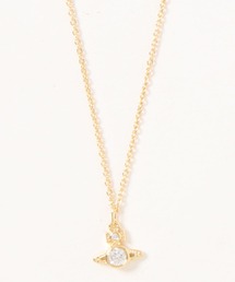 VivienneWestwood ネックレス 63020278 LONDON ORB PENDANT London Orb Pendant Necklace in GOLD-EMERALD-CZ | Vivienne