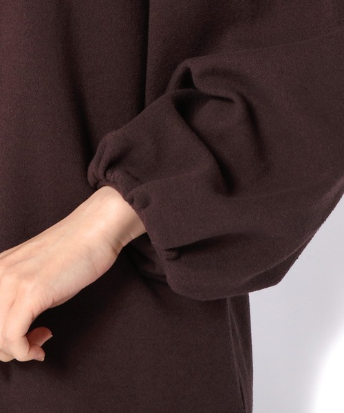 ONEME(ワンム)の「【 ONEME 】 セーラーカラーボリュームトップス(Tシャツ/カットソー・レディース・ブラウン・FREE)」の7枚目の写真