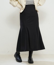 natural couture | 今季トレンドのマーメイドシルエット！ハイウエスト落ち感マーメイドスカート(スカート)