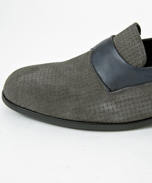 alfredoBANNISTER(アルフレッドバニスター)の「【ALL IN ONE PRODUCTS】型押し オペラシューズ / スリッポン / ローファー(ローファー・メンズ・グレー/ブラック系その他・44/40/39/41/42/43)」の20枚目の写真