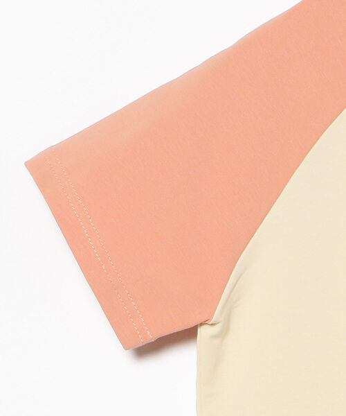 BeAMS DOT（ビームスドット）の「【WEB限定】BeAMS DOT / JUICED刺繍 ミニTシャツ（Tシャツ/カットソー・レディース・ネイビー/ピンク系その他2・ONE SIZE）」の8枚目の写真