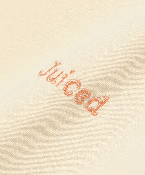 BeAMS DOT（ビームスドット）の「【WEB限定】BeAMS DOT / JUICED刺繍 ミニTシャツ（Tシャツ/カットソー・レディース・ネイビー/ピンク系その他2・ONE SIZE）」の11枚目の写真