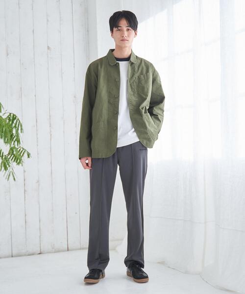 coen（コーエン）の「リップストップカバーオールジャケット