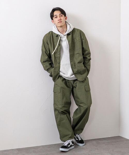 coen（コーエン）の「リップストップカバーオールジャケット