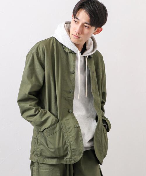 coen（コーエン）の「リップストップカバーオールジャケット