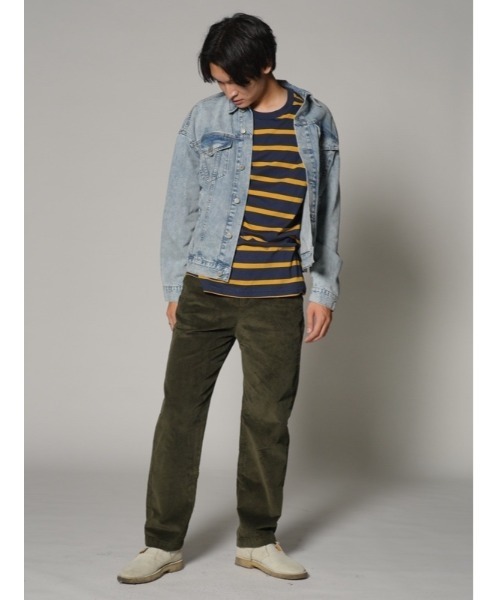 GAP（ギャップ）の「オーバーサイズ アイコンジャケット（デニムジャケット・メンズ・インディゴブルー・S/M/L/XL/XS）」の13枚目の写真