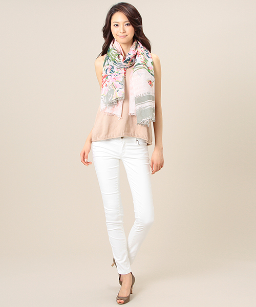 Lee（リー）の「Lee / ストレッチ ジェギンス（デニムパンツ・レディース・ネイビー/ホワイト・SMALL/X-SMALL/MEDIUM）」の3枚目の写真