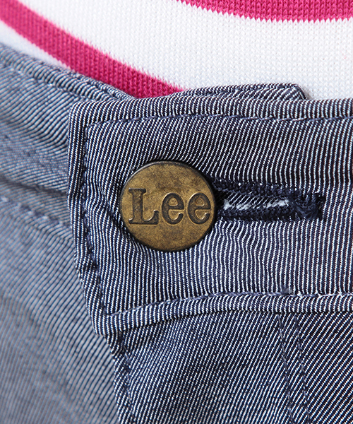 Lee（リー）の「Lee / ストレッチ ジェギンス（デニムパンツ・レディース・ネイビー/ホワイト・SMALL/X-SMALL/MEDIUM）」の9枚目の写真