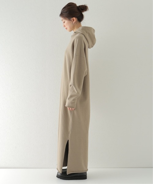 plage(プラージュ)の「biowash hoodie ワンピース◆(ワンピース・レディース・カーキ/アイボリー・FREE)」の11枚目の写真