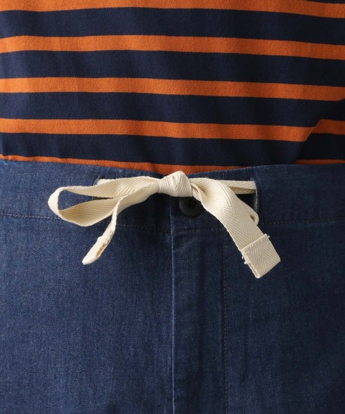 GLOBAL WORK（グローバルワーク）の「KATOデザイン リラックスイージーパンツ/263055（デニムパンツ・メンズ・スカイブルー/ネイビー/ホワイト系その他2・MEDIUM/LARGE）」の22枚目の写真