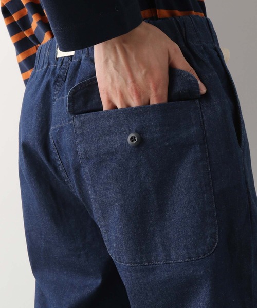 GLOBAL WORK（グローバルワーク）の「KATOデザイン リラックスイージーパンツ/263055（デニムパンツ・メンズ・スカイブルー/ネイビー/ホワイト系その他2・MEDIUM/LARGE）」の13枚目の写真