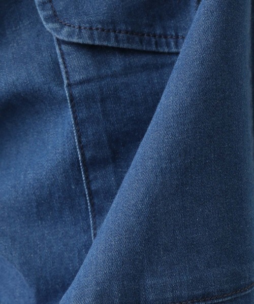 GLOBAL WORK（グローバルワーク）の「KATOデザイン リラックスイージーパンツ/263055（デニムパンツ・メンズ・スカイブルー/ネイビー/ホワイト系その他2・MEDIUM/LARGE）」の16枚目の写真