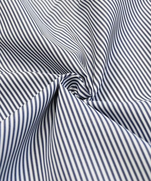 sango(sango)の「先染めストライプギャザーワンピース(ワンピース・レディース・ライトブルー/ネイビー/レッド・FREE)」の18枚目の写真