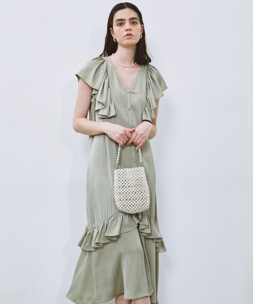 LA BELLE ETUDE（ラベルエチュード）の「frill kaftan dress op