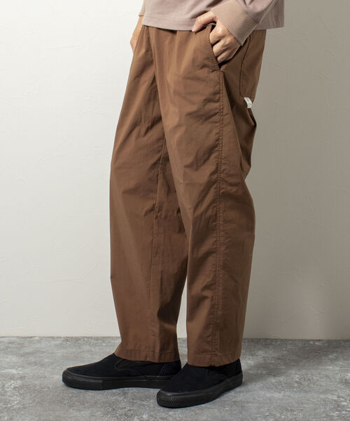 NOLLEY'S goodman(ノーリーズグッドマン)の「【WORK ABOUT/ワークアバウト】COMMON PANTS ワイドパンツ イージーパンツ(その他パンツ・メンズ・グリーン/ブラック/ライトブラウン・MEDIUM/LARGE)」の1枚目の写真