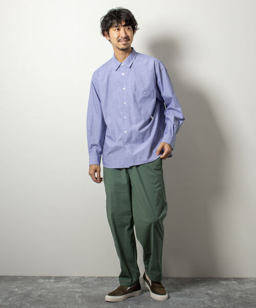 NOLLEY'S goodman(ノーリーズグッドマン)の「【WORK ABOUT/ワークアバウト】COMMON PANTS ワイドパンツ イージーパンツ(その他パンツ・メンズ・グリーン/ブラック/ライトブラウン・MEDIUM/LARGE)」の4枚目の写真